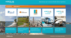 Desktop Screenshot of keolis-seine-maritime.com