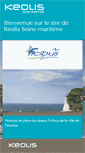 Mobile Screenshot of keolis-seine-maritime.com